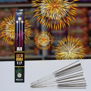 luz de bengala vip 30cm para bodas eventos navidad 24 unds