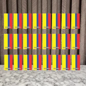 bandera larga colombia x 10