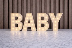 alquiler letras baby