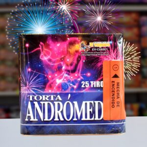 torta andromeda 25 tiros